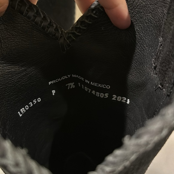 Lane PJ Black Suede Boots - Picture 8 of 9